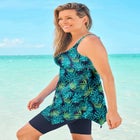 Longer-Length Tankini Top image number null