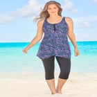 Longer-Length Tankini Top image number null