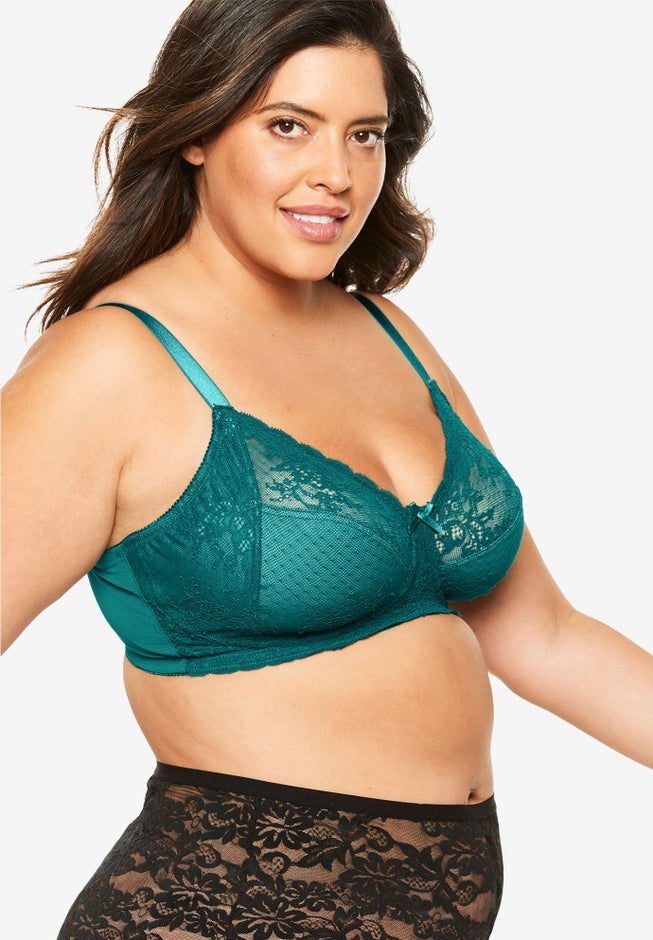 Smooth Lace Wireless Bra image number null