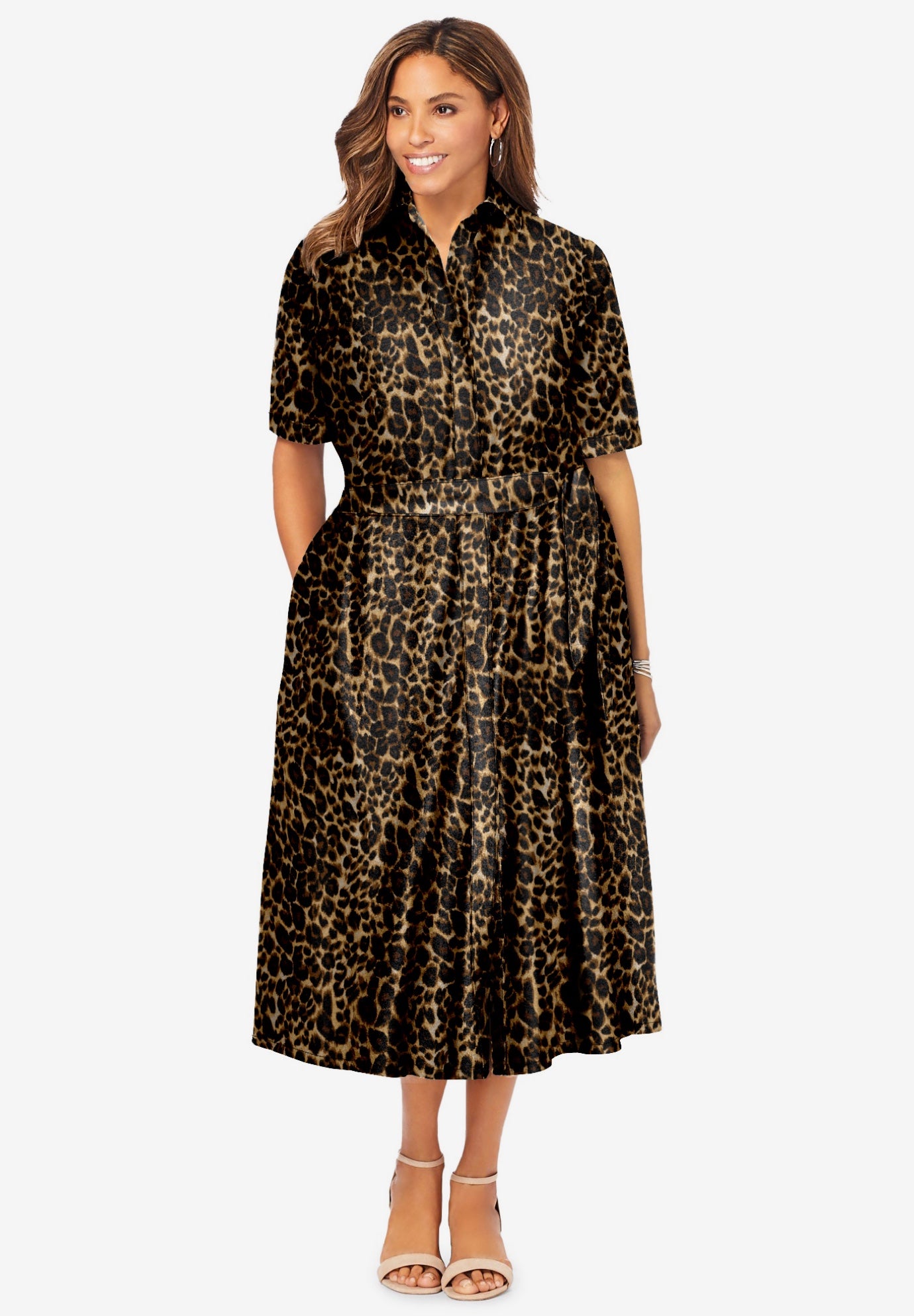 Soft Denim Shirtdress image number 0