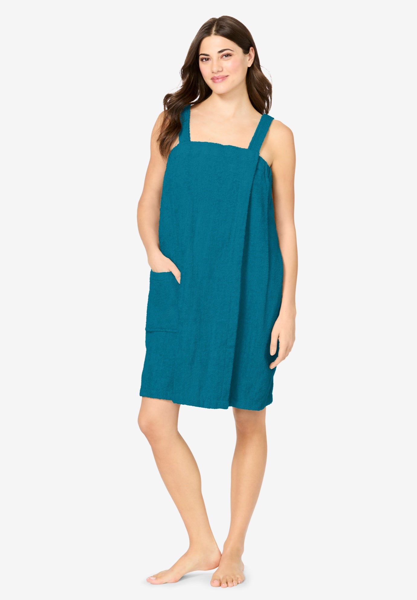 Dreams & Co.&reg; Terry Towel Wrap image number 0