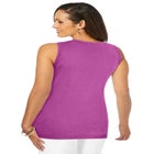 Scoop-Neck Sweater Tank image number null