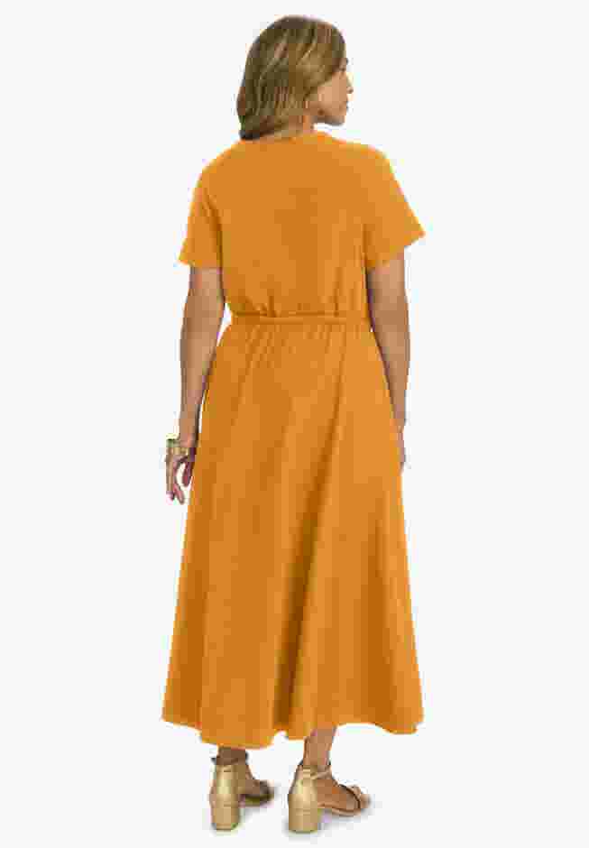 Drawstring Maxi Dress image number 1