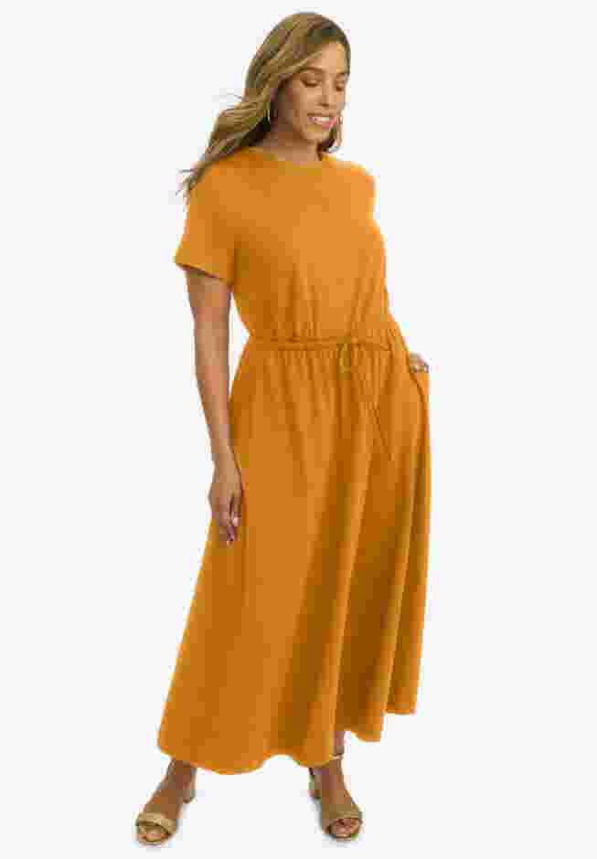 Drawstring Maxi Dress image number 0