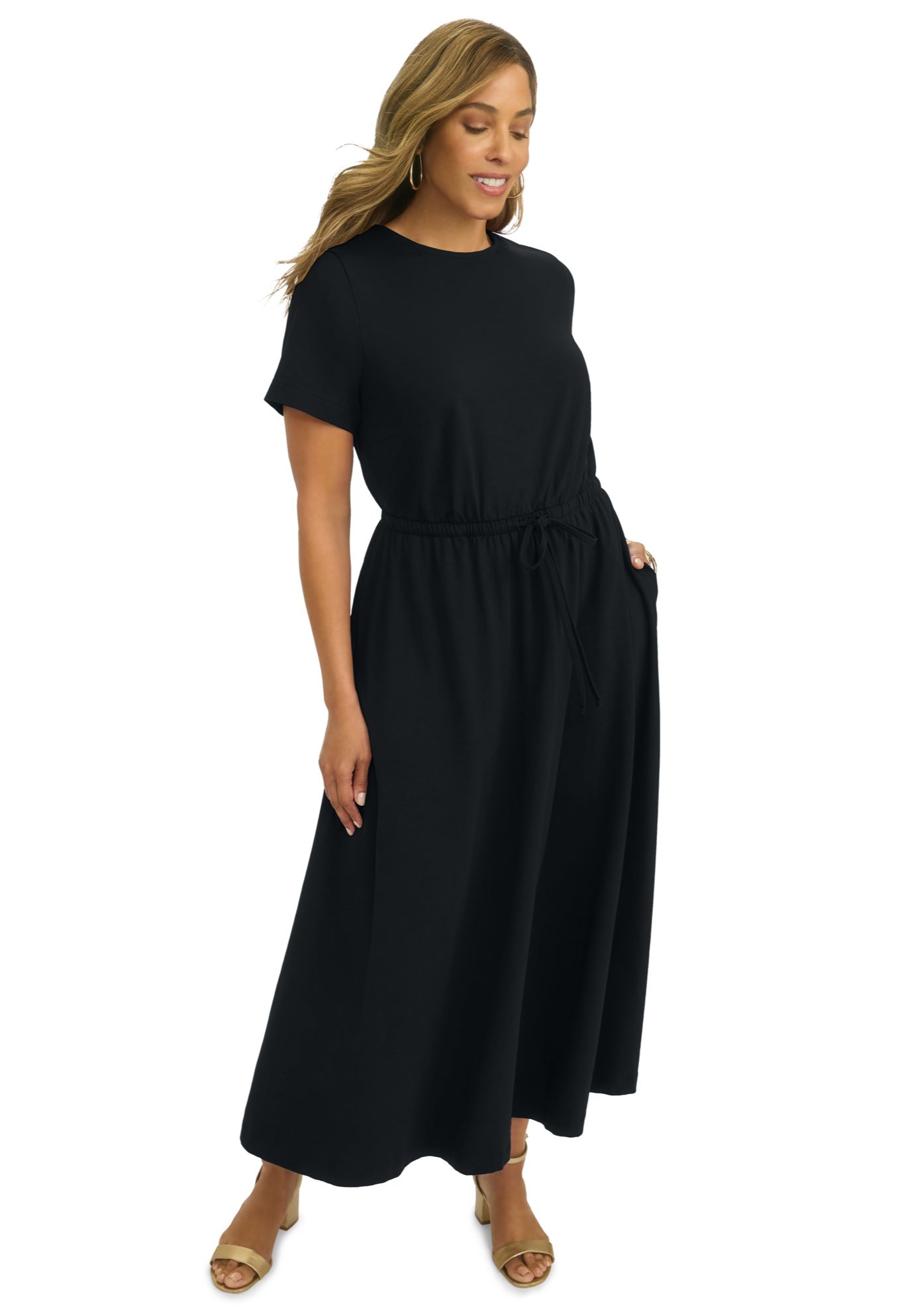 Drawstring Maxi Dress image number 0