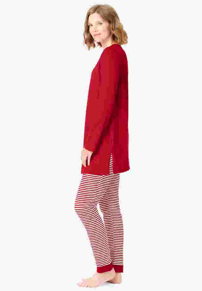 Henley Tunic & Jogger PJ Set image number 2