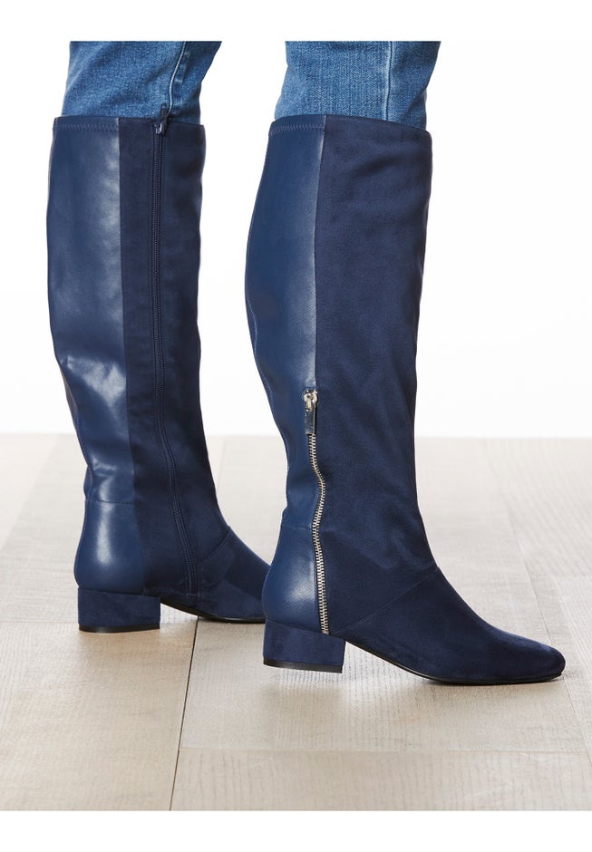 The Ivana Tall Wide Calf Boot By Comfortview image number 2