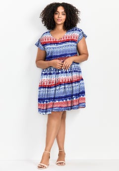 Unwind Tiers Dress