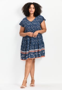 Unwind Tiers Dress