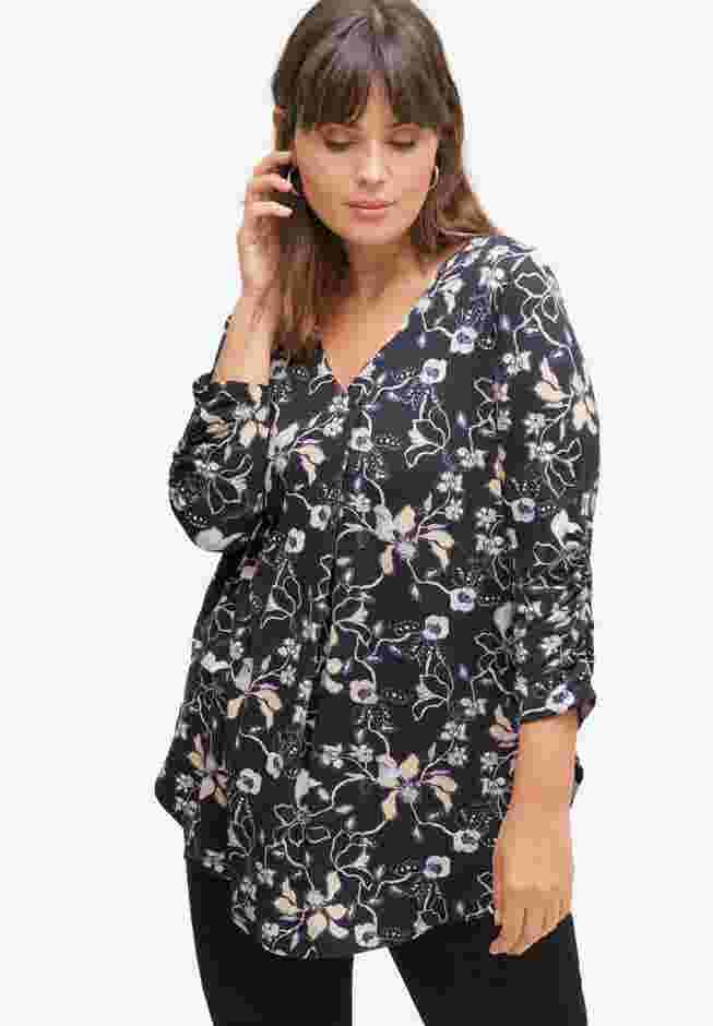 Inverted Front Pleat Tunic image number 0