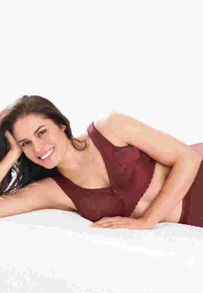 Glamorise® Magic Lift® Support Wireless Bra 1000 image number 6