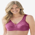 Glamorise&reg; Magic Lift&reg; Support Wireless Lace-Trimmed Bra 1000 image number null