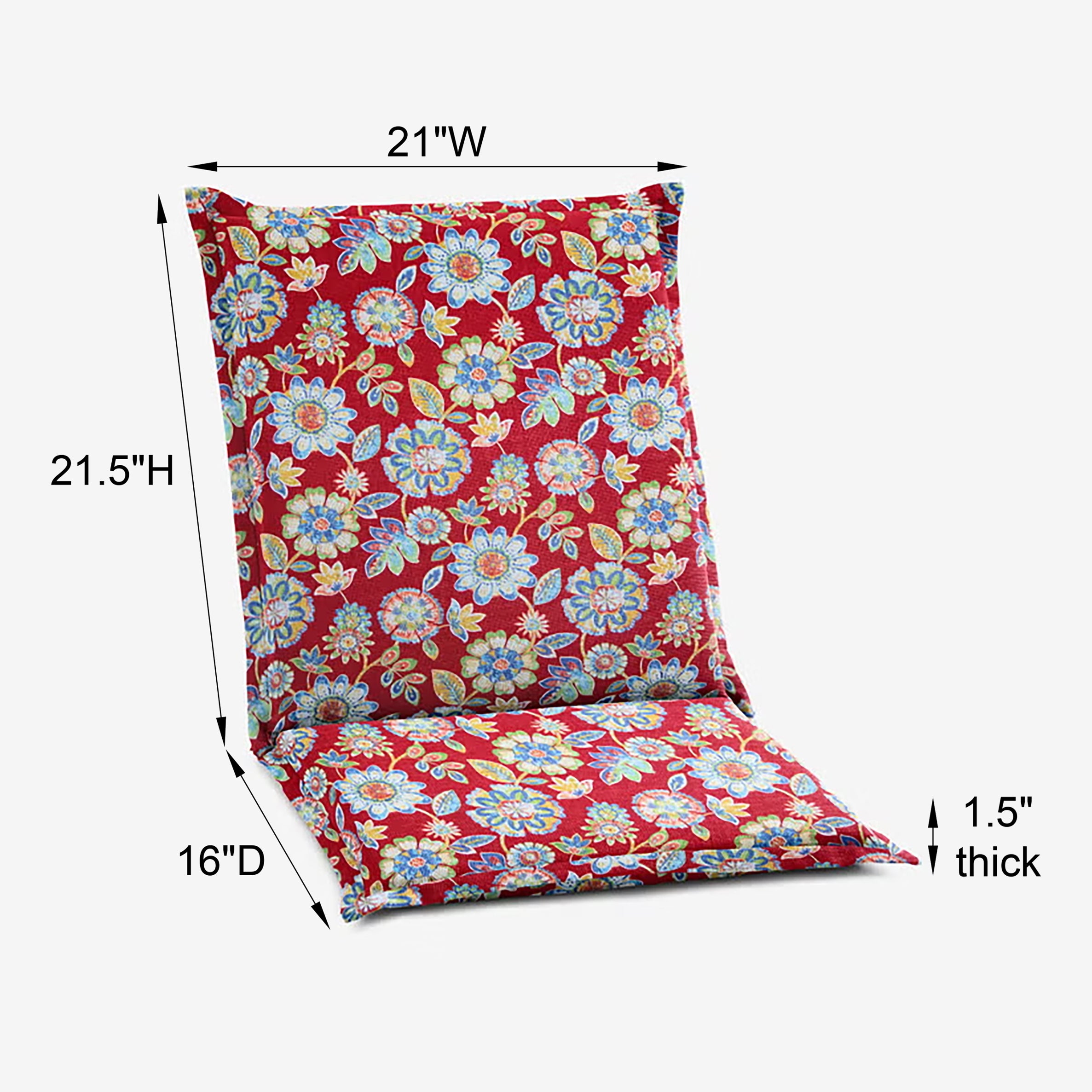 BH Outdoor Performance Flanged Hinged Cushion image number 1