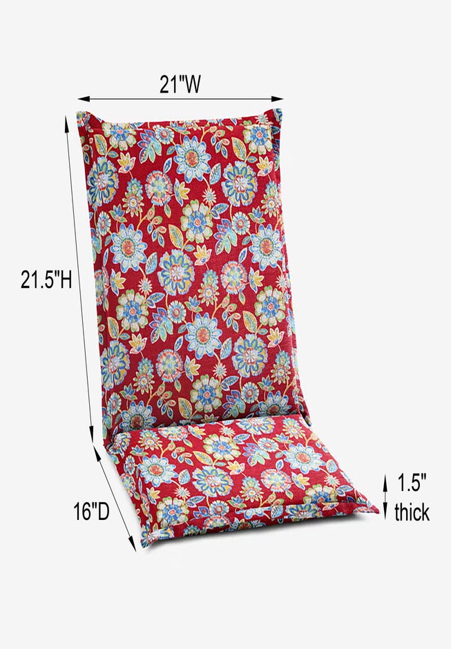 BH Outdoor Performance Flanged Hinged Cushion image number 1