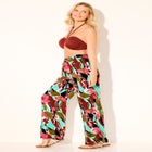 Elastic Waist Lounge Cover Up Pant image number null