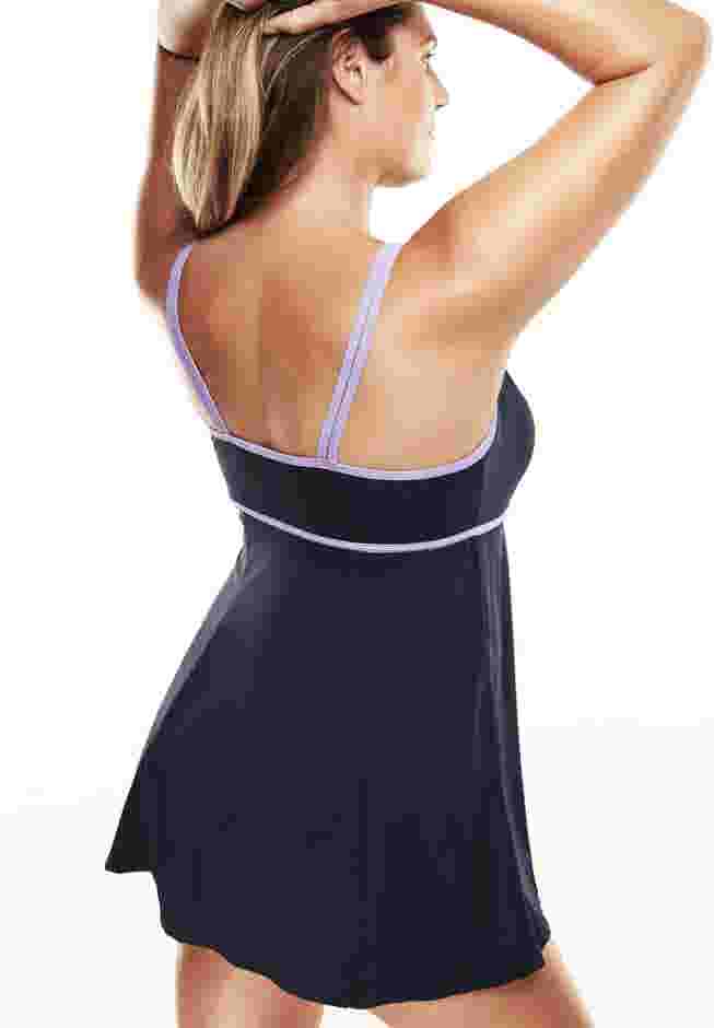 Lingerie Strap Swimdress image number 1