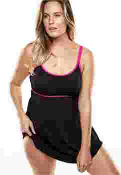 Lingerie Strap Swimdress image number 0