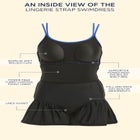 Lingerie Strap Swimdress image number null