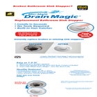 Mer-Maid Drain Magic® Sink Stopper image number null
