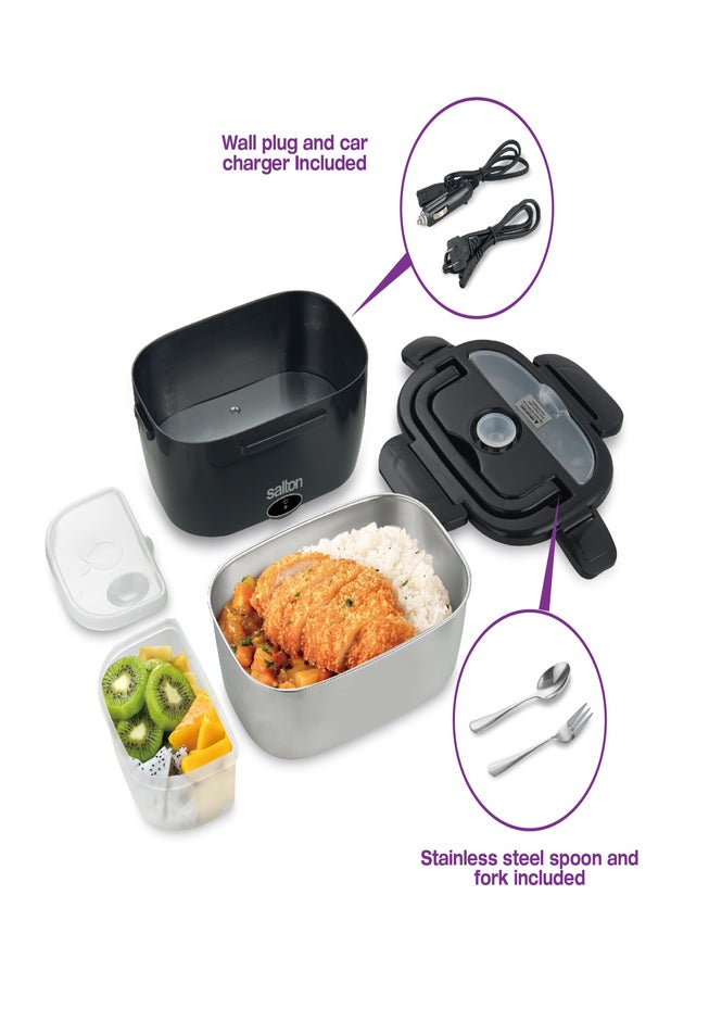 Salton&reg; Portable Electric Lunch Box image number 5