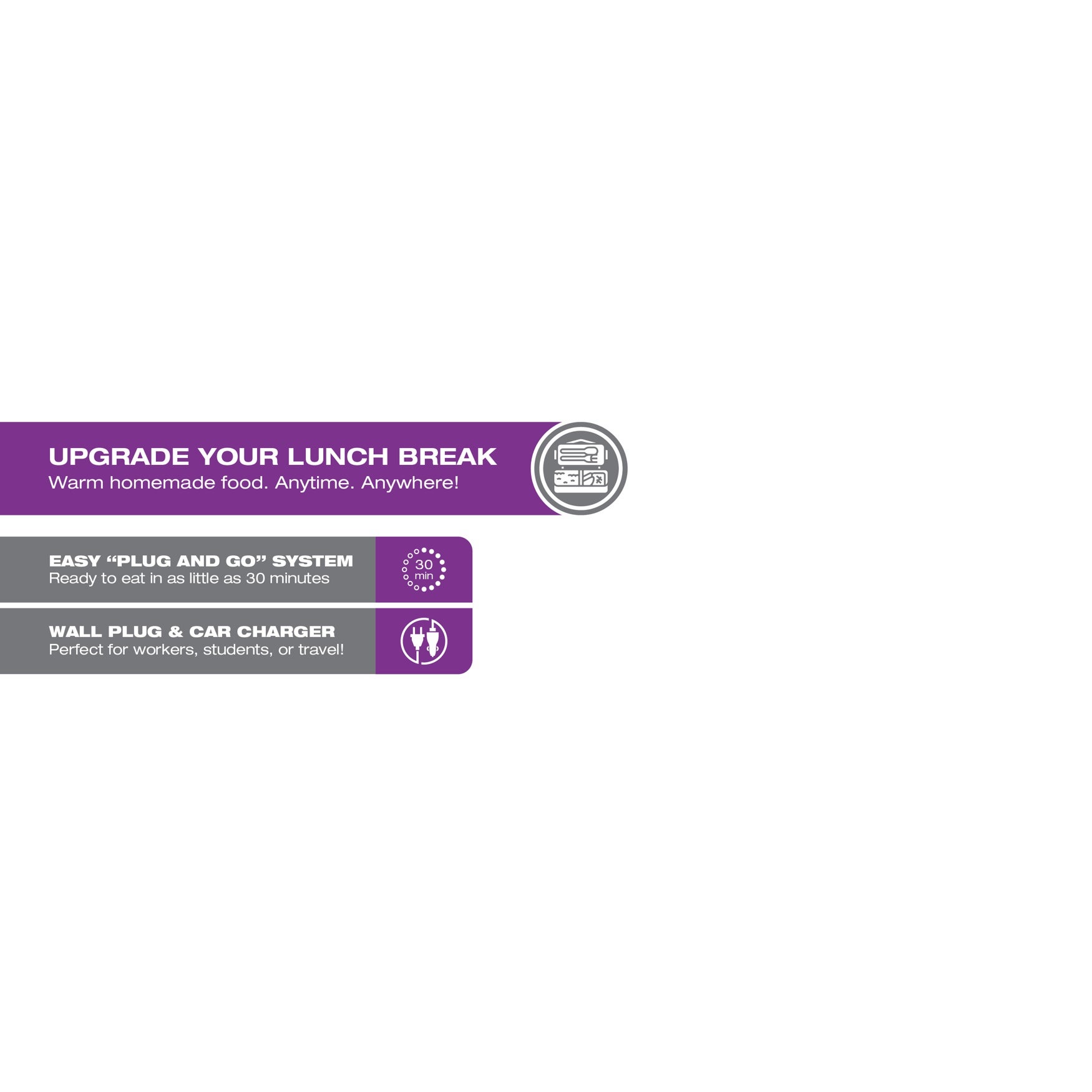 Salton&reg; Portable Electric Lunch Box image number 8