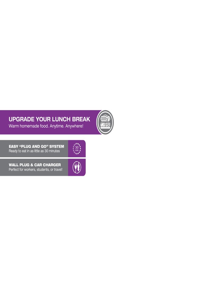 Salton&reg; Portable Electric Lunch Box image number 8