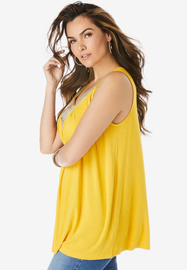 Embellished Tank Top image number 2