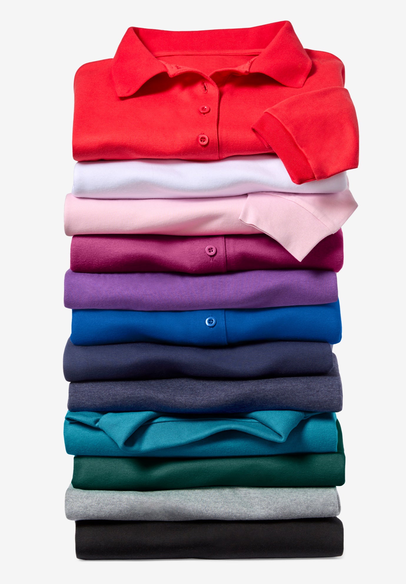 Long-Sleeve Polo Shirt image number 3