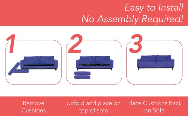 Adjustable Cushion Support Seat Savers, Recliner image number 3