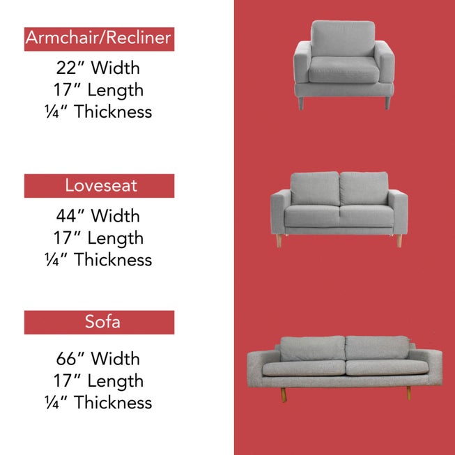 Adjustable Cushion Support Seat Savers, Recliner image number 7