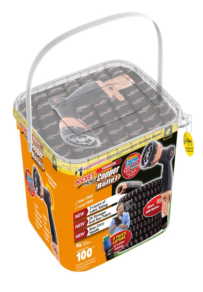 100' Pocket Hose&reg; Copper Bullet&trade; Hose image number 1