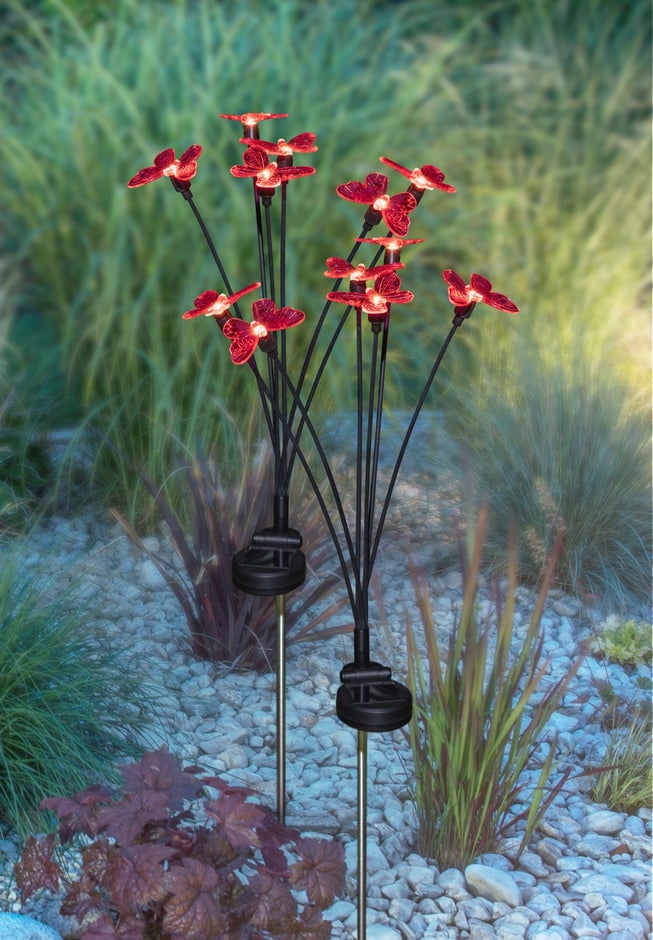 Solar Swaying Stake Light, Set of 2 image number 4