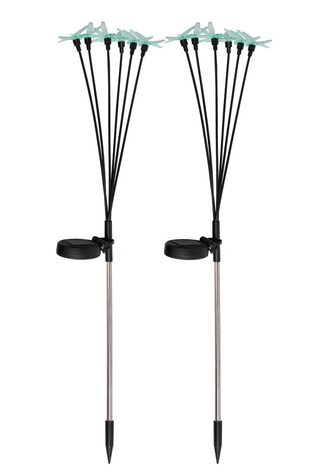 Solar Swaying Stake Light, Set of 2 image number 7
