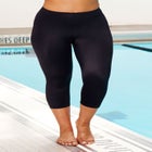 Chlorine Resistant Swim Capri image number null