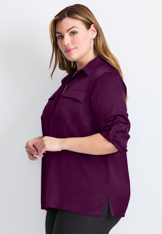 Sateen Utility Shirt image number 2