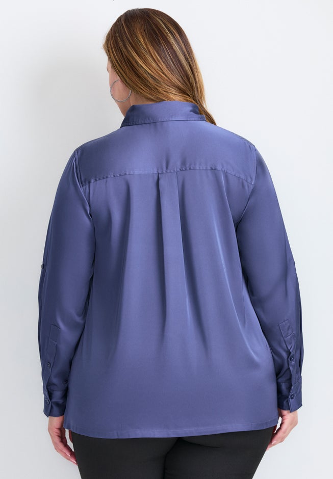 Sateen Utility Shirt image number 1