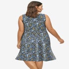 Sleeveless Knit Fit and Flare Knit Dress image number null