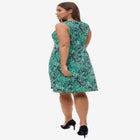 Sleeveless Knit Fit and Flare Knit Dress image number null