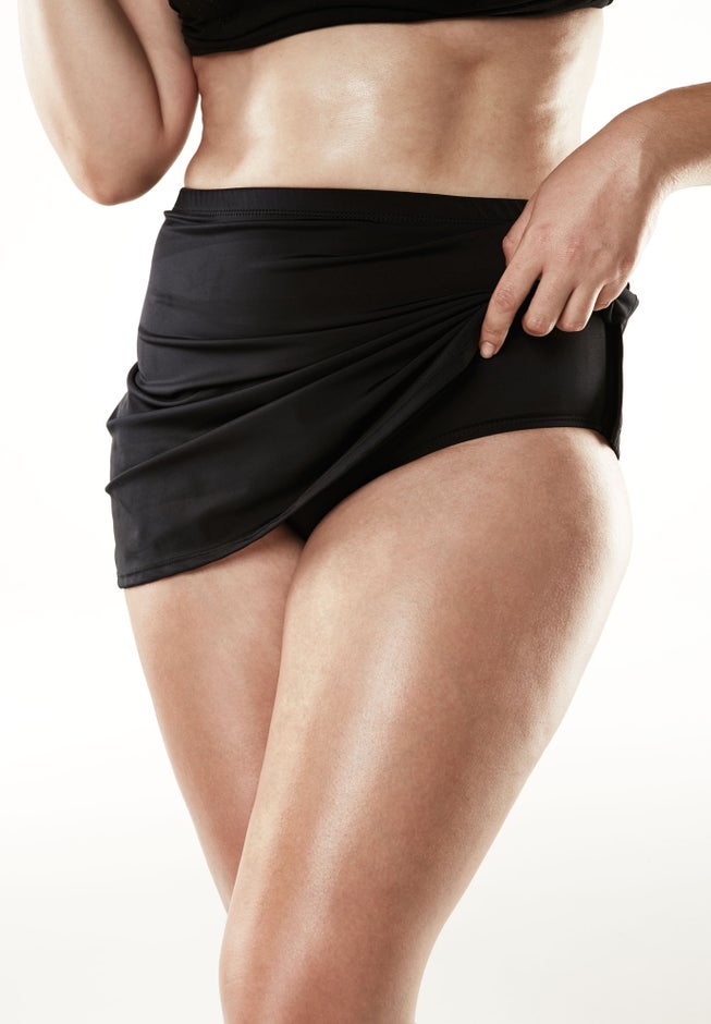 Side Slit Swim Skirt image number 2