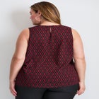 Sleeveless Double Layer Swing Tank image number 1