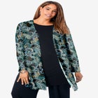 Everyday Stretch Knit Open Front Cardigan image number null