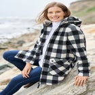 Hooded Fleece Coat image number 2