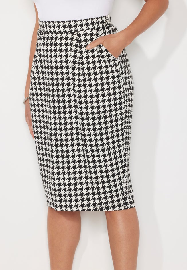 Liz&Me® Ponte Pencil Skirt image number 3