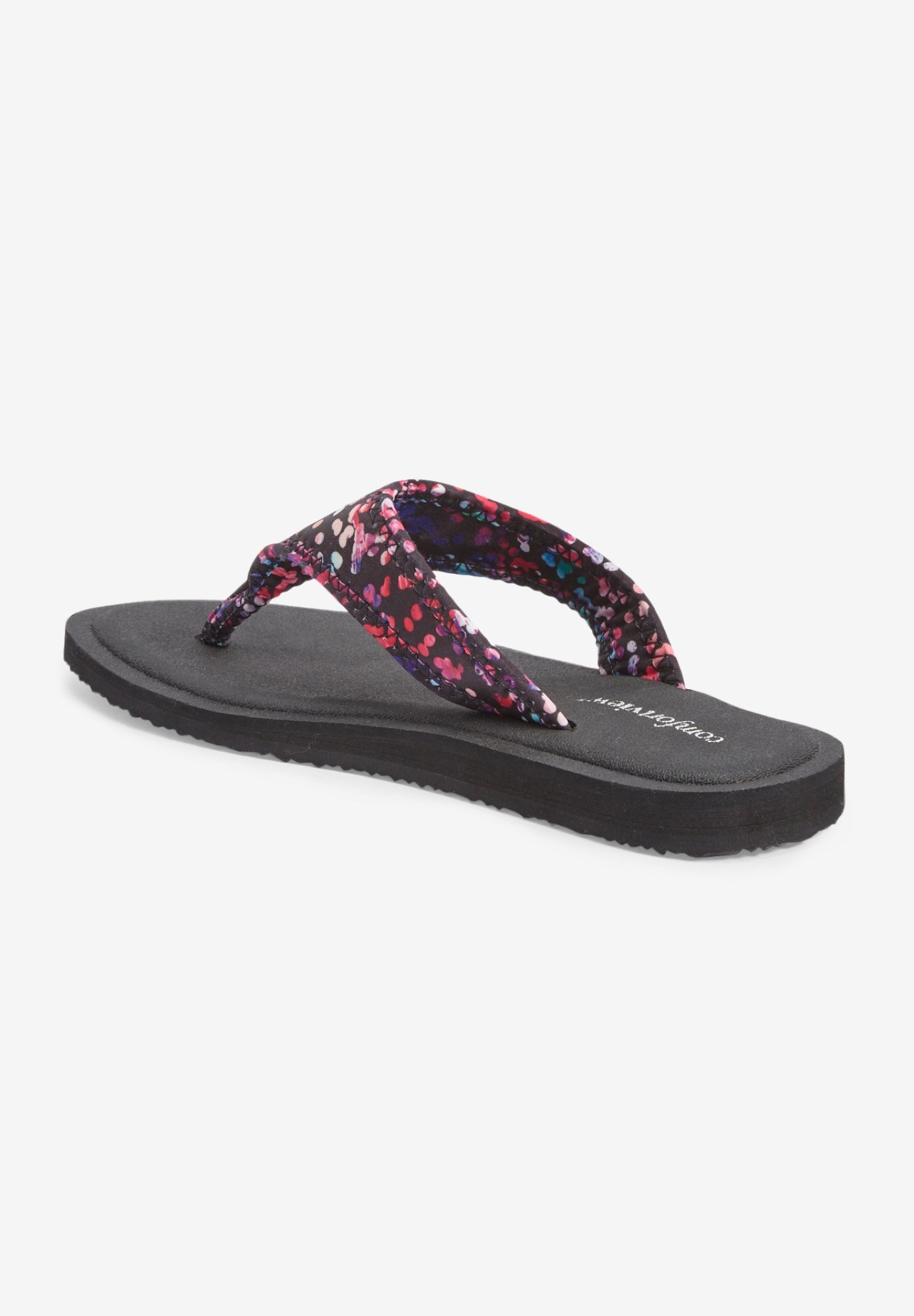 The Sylvia Soft Footbed Thong Slip On Sandal image number 1