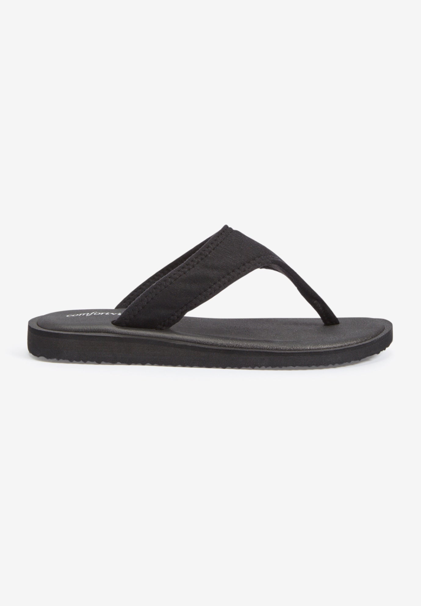 The Sylvia Soft Footbed Thong Slip On Sandal image number 3