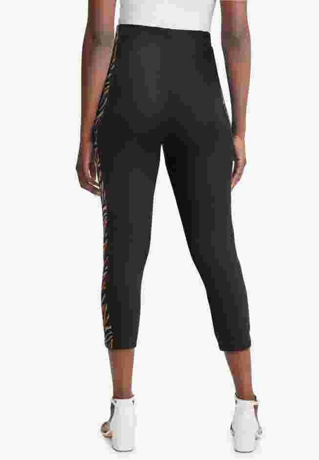 Everyday Stretch Cotton Capri Legging image number 2