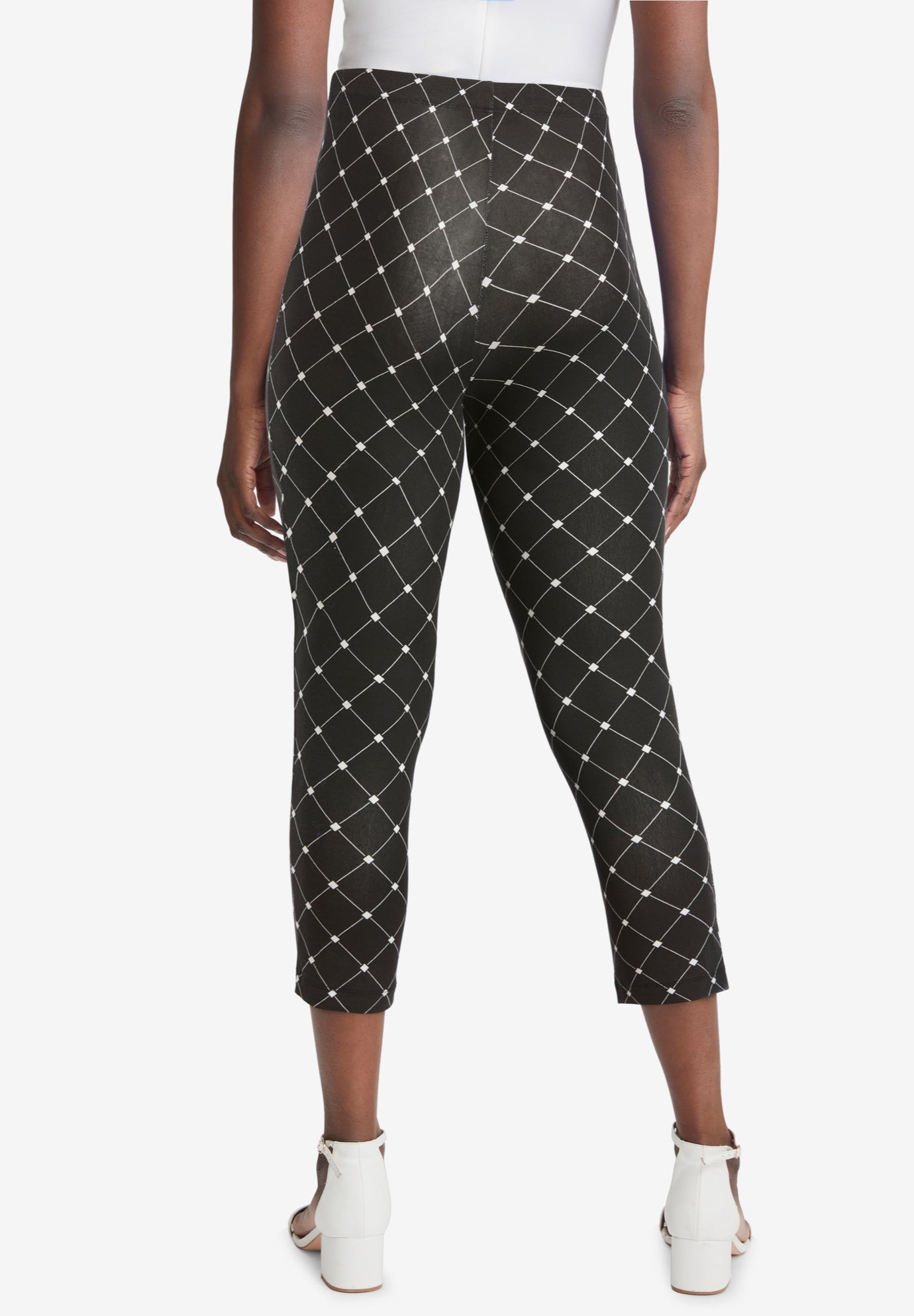 Everyday Stretch Cotton Capri Legging image number 2