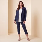 Everyday Stretch Cotton Capri Legging image number 0