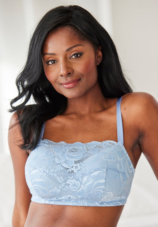 Lace Wireless Cami Bra image number 2