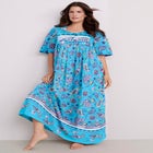 Bib-Front Short Sleeve Maxi Lounger image number 0